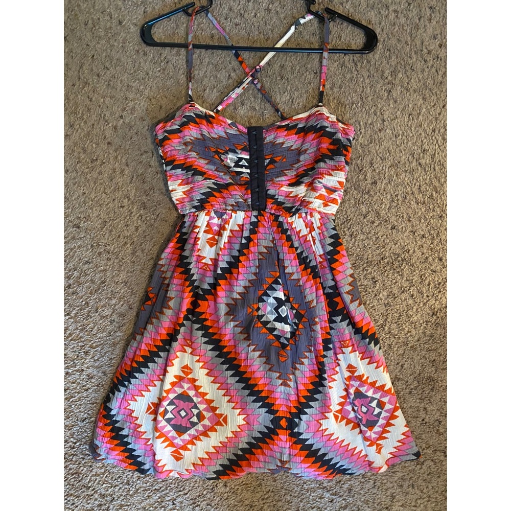 Short Print Dress